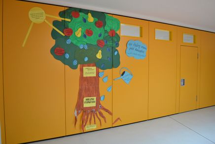 Mülheim-Kärlich Glasausschnitt